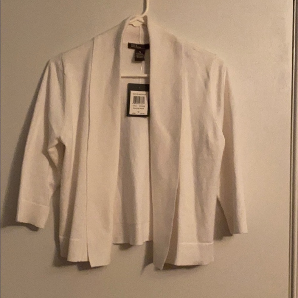 White Cardigan